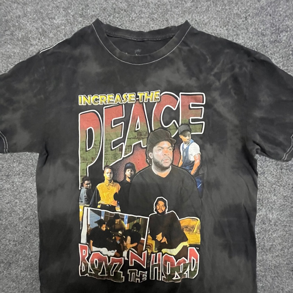Philcos T-Shirt Mens Size M Black Tie Dye Boyz N The Hood Graphic Movie Tee